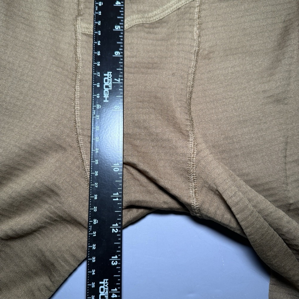 Beyond Clothing Base Layer Pants Mens L Large Brown Grid Thermal Tactical USA - Picture 5 of 9